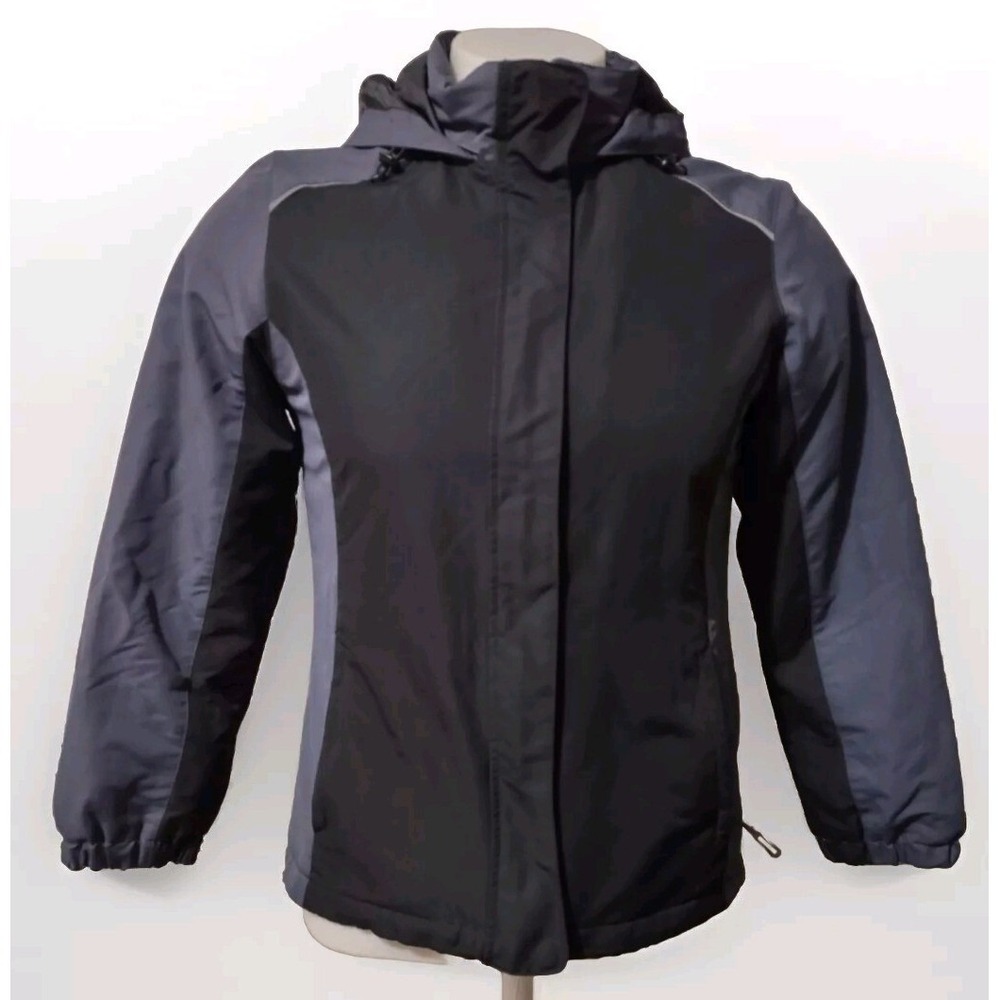 Core 365 Jacket‎ Womens S/P Hooded  Fleece Lined Zip Pockets Warm Logik Full Zip